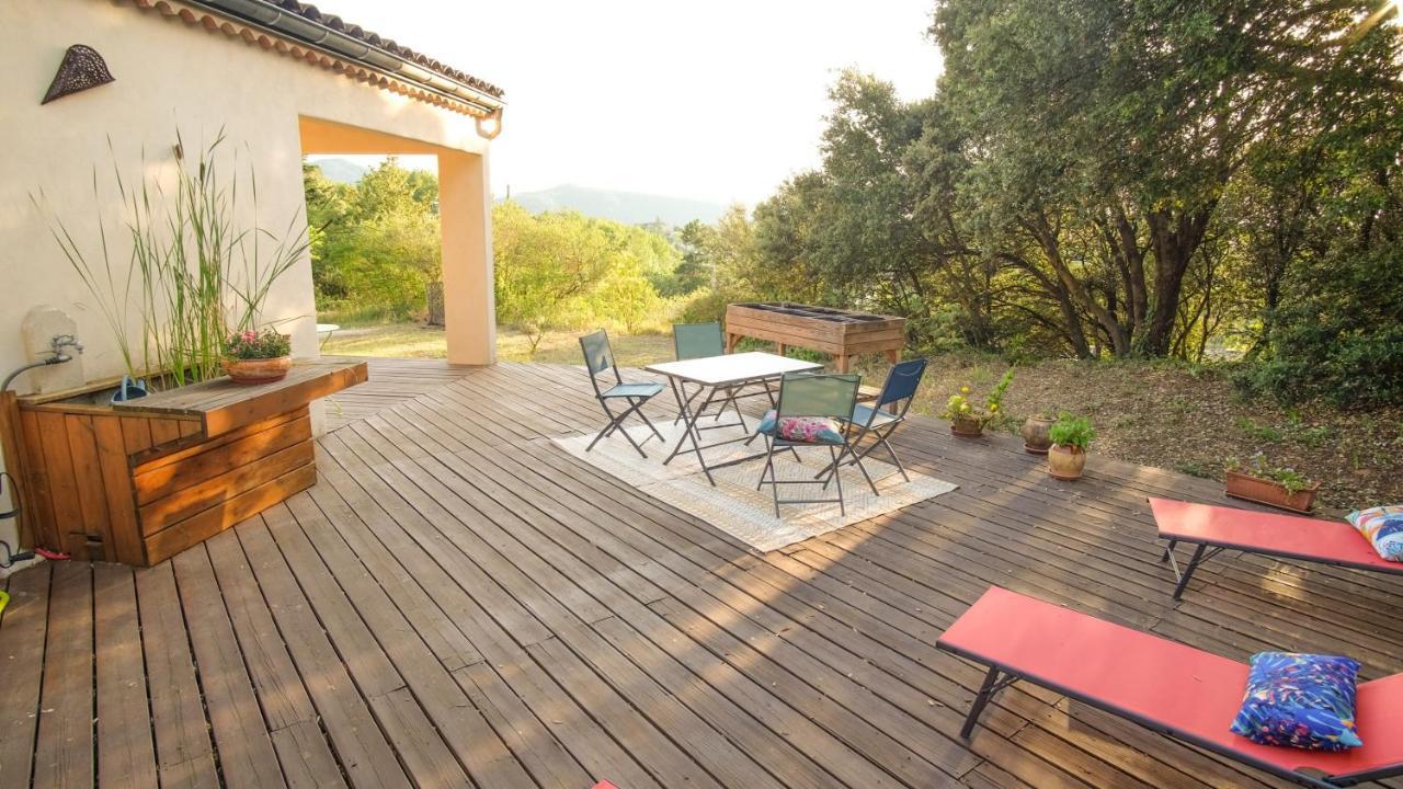 Gite Lechappee Bleue Dromoise - Villa Aouste-sur-Sye Buitenkant foto