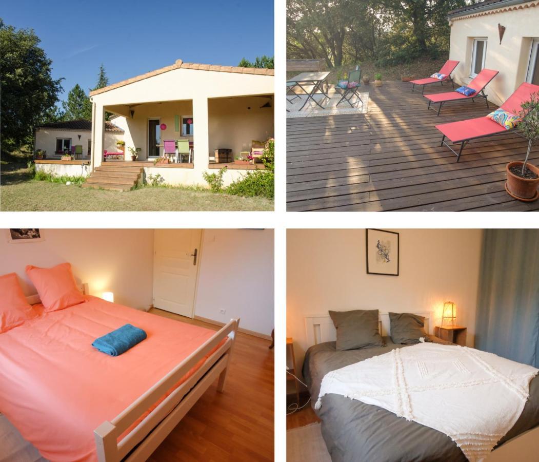Gite Lechappee Bleue Dromoise - Villa Aouste-sur-Sye Buitenkant foto