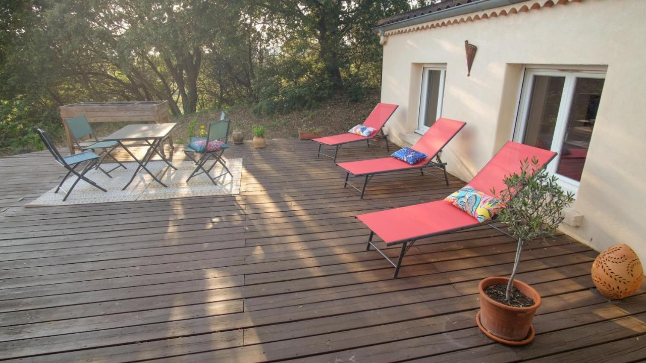 Gite Lechappee Bleue Dromoise - Villa Aouste-sur-Sye Buitenkant foto